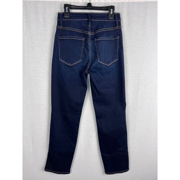 Frame Jeans Le Sylvie Slender Straight Cabana Denim Contemporary Normcore Modern - Picture 2 of 8